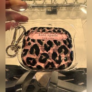 Kate Spade Apple 3rd generation AirPods case cheetah print